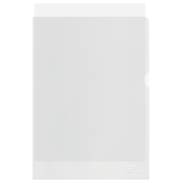 62796 Obal L na dokumenty Esselte A4 recyklovaný 100 mic. bal.100ks