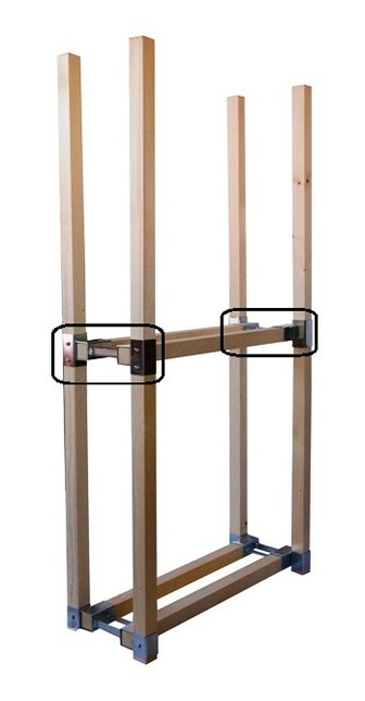 ST/003/KOV Nadstavujúci kovový diel stojanu 2ks