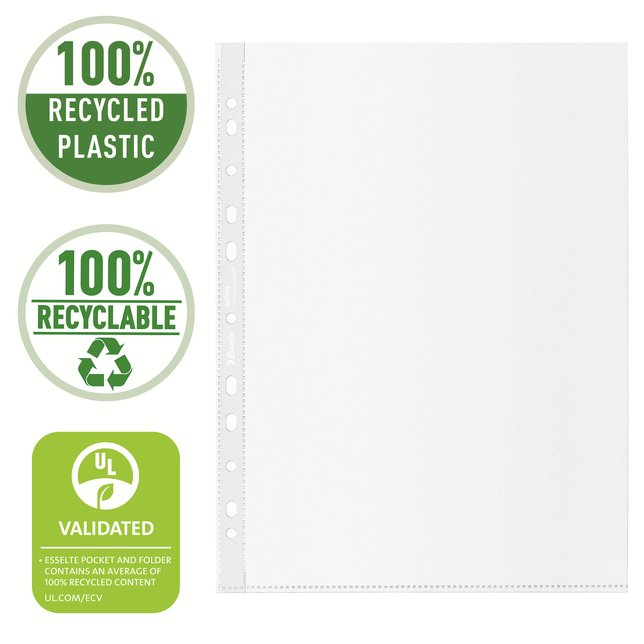 62793 Euroobal Esselte A4 recyklovaný 70 mic. bal.100ks