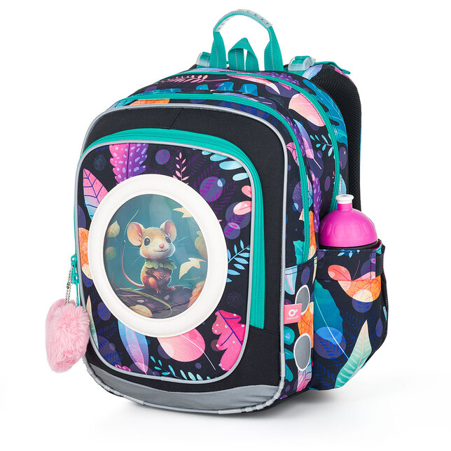 Ľahká školská taška Topgal ENDY Lesné zvieratká 24005