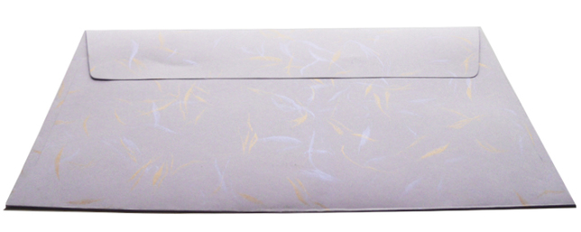 Ozdobná obálka vietor zlatý