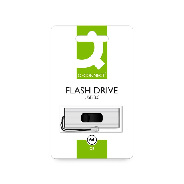 Flash disk USB Q-CONNECT 3.0, 64 GB 