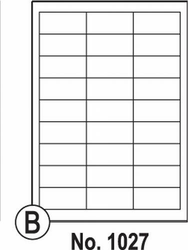 Print etikety biele A4