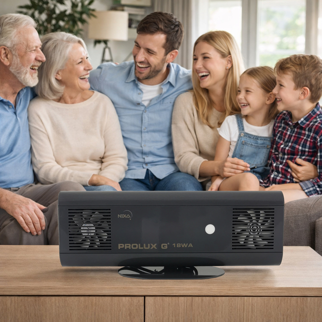 Germicídny žiarič PROLUX G18W stolový antracit Horizontál