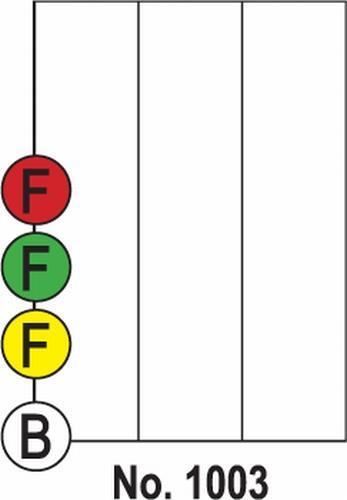 Print etikety farebné Neónové
