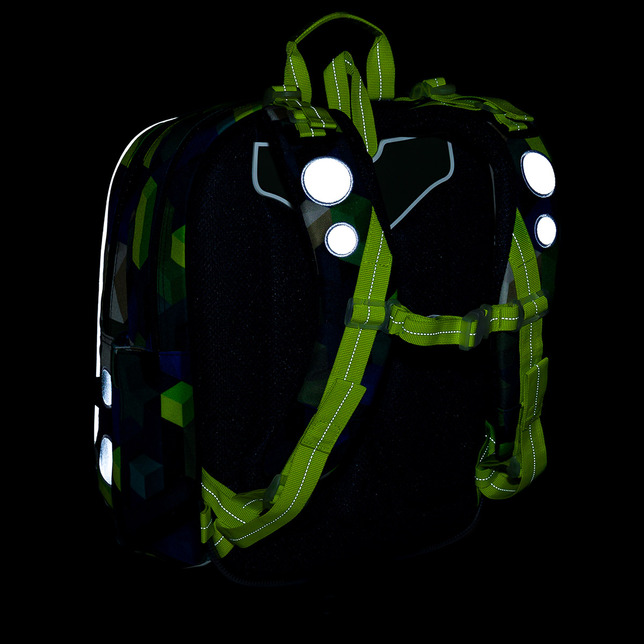 Ľahká školská taška Topgal ENDY PixelArt World 24015