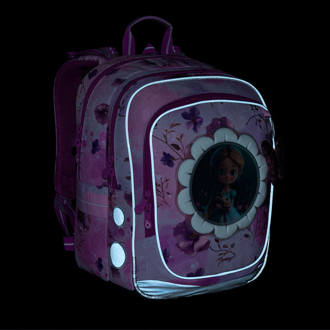 Ľahká školská taška Topgal ENDY Čarovná víla 26003