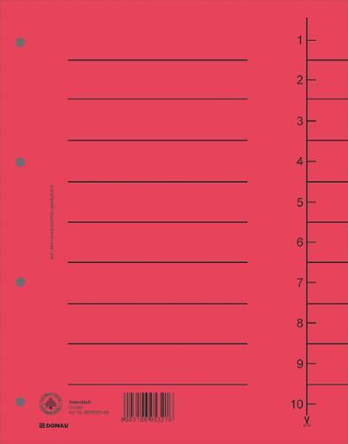 Kartónový rozraďovač DONAU odtrhávací