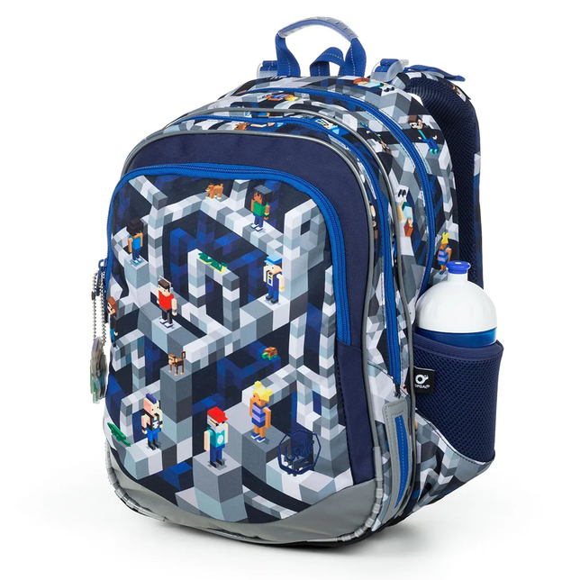 Školská taška Topgal ELLY minecraft 19014