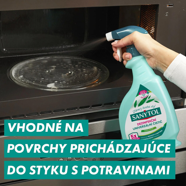 Sanytol dezinfekčný prostr. na plochy a podlahy 5L eukalyptu