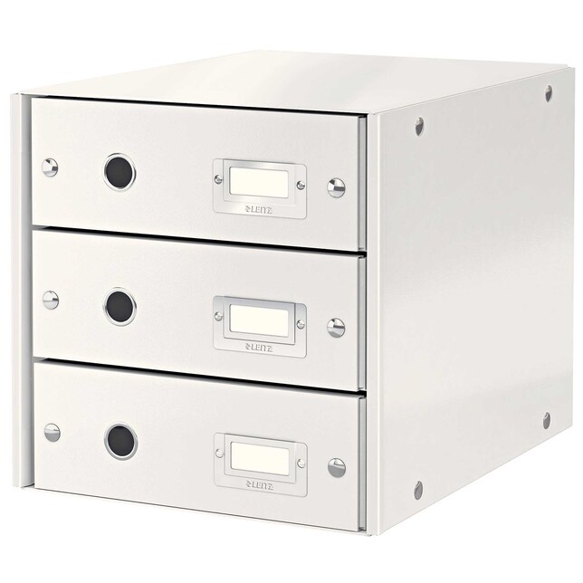 604801 Zásuvkový box 3 Click &amp; Store biela WOW