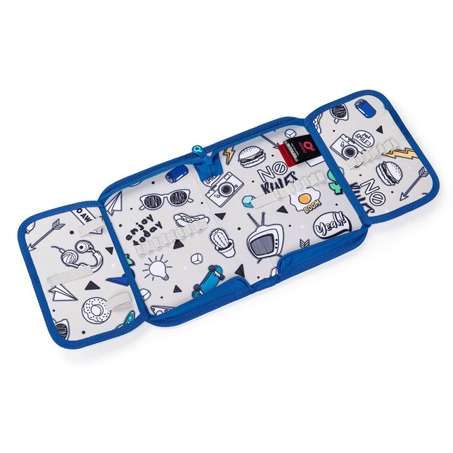 Peračník Topgal PENN 1p. prázdny s 2 chlopňami s futbalovou loptou 22016