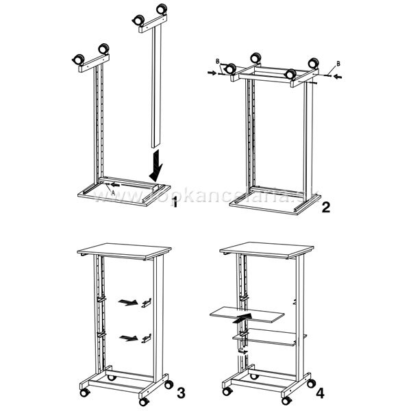 Stojan pod tlačiareň Stand 1