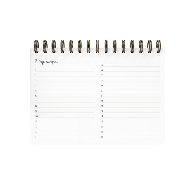 Kniha na recepty s vareškou 2, 80 listov 7510195