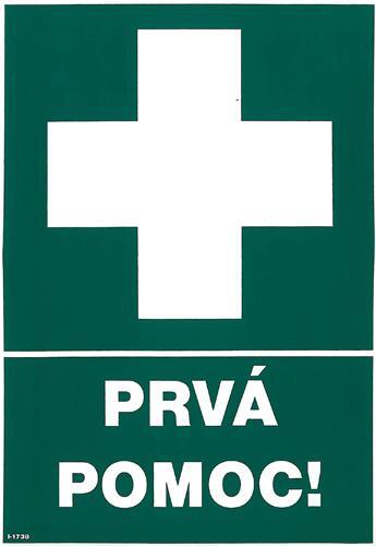 I 759 S Prvá pomoc ! 10 x 10cm samolepka