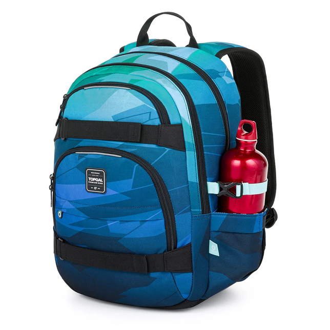 Študentský batoh Topgal VIKI zelenomodrý 24034