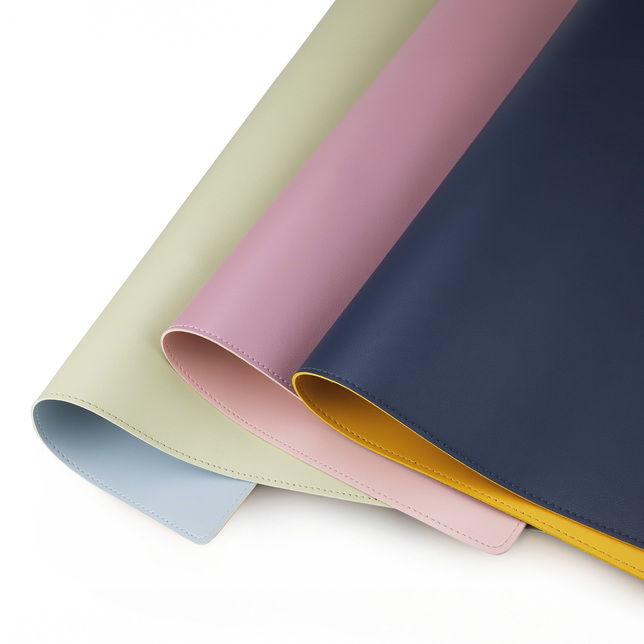 Podložka na stôl SAX Design pastelovo modrá - šedo zelená