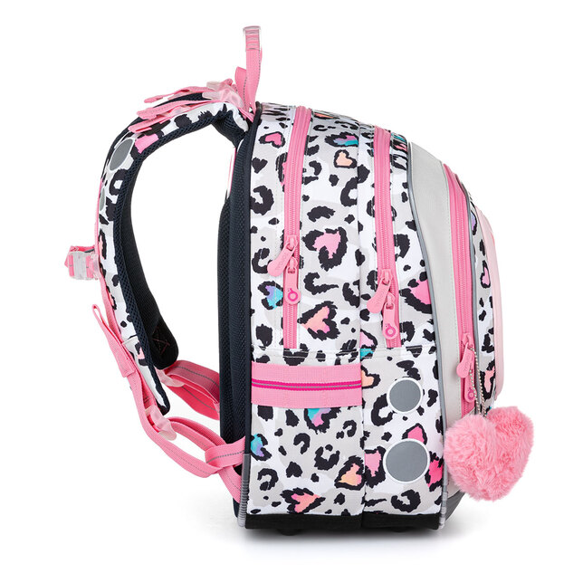 Ľahká školská taška Topgal ENDY s mačiatkami 23037