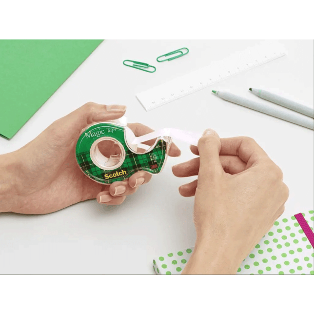 Lepiaca páska Scotch Magic neviditeľná popisovateľná 19 mm x 7,5 m