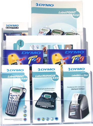 4C330 -1/3 z A4 Viacúčelový univerzálny stojan, 4 priečinky