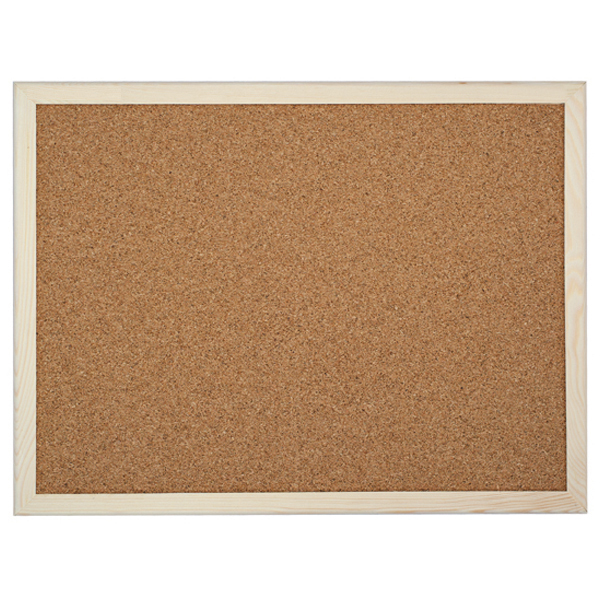 Korkové tabule v drevenom ráme 