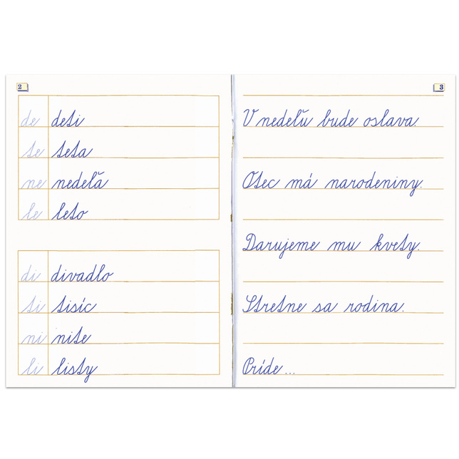 Zošity sada 6ks - Písmenká moji kamaráti A5