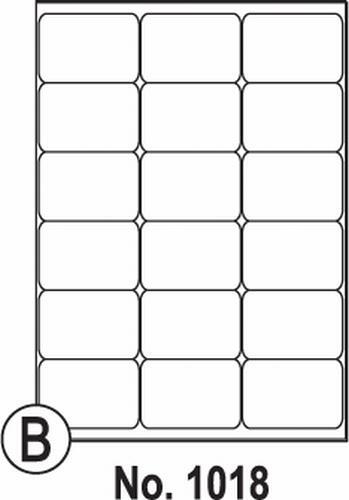 Print etikety biele A4