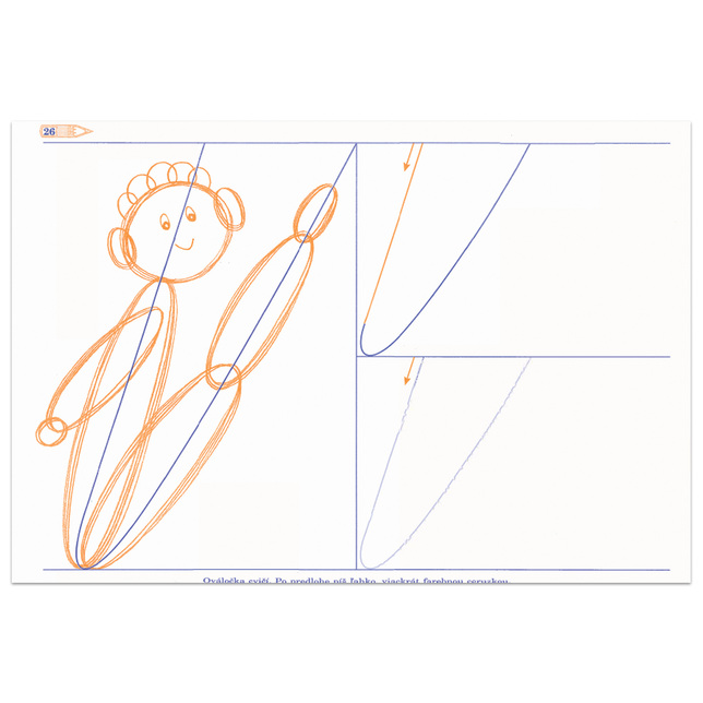 Zošit Moje prvé čiary-Blok prípravných cvikov A4