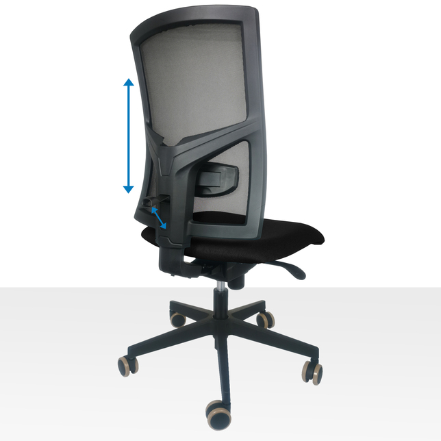 Game šéf kancelárska stolička čierna do 150 kg