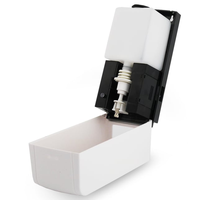 Stojan s dávkovačom na dezinfekciu rúk bez poličky