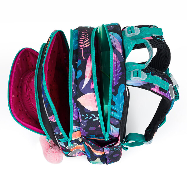 Ľahká školská taška Topgal ENDY Lesné zvieratká 24005