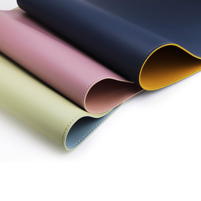 Podložka na stôl SAX Design pastelovo modrá - šedo zelená