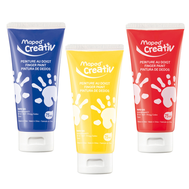 Súprava Maped Creativ Early Age Prstové farby