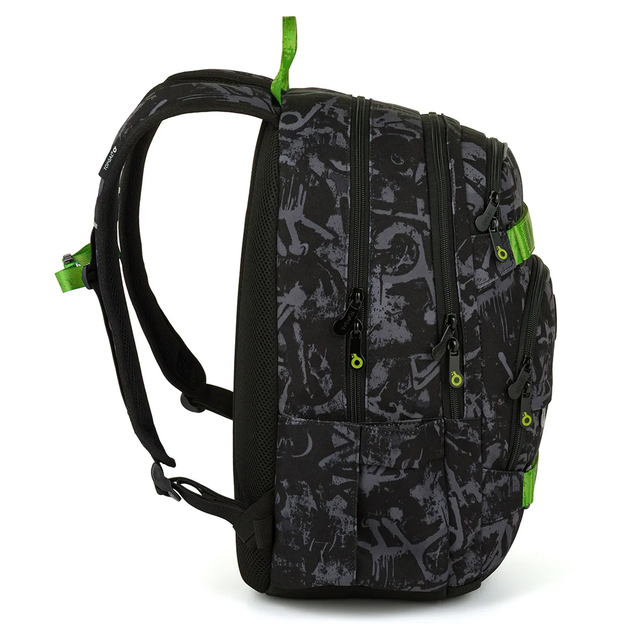 Topgal VIKI Grafitti zöld 26041 iskolatáska