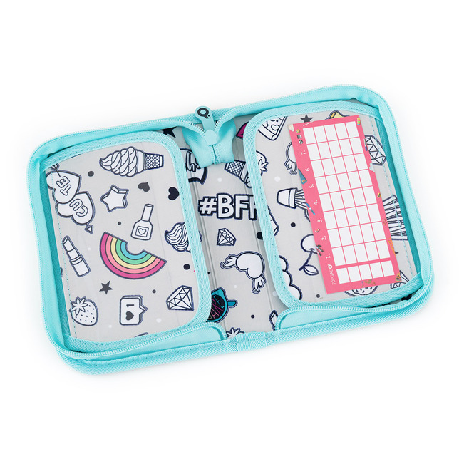 Peračník Topgal PENN 1p. prázdny s 2 chlopňami Hravé mačiatka 26006