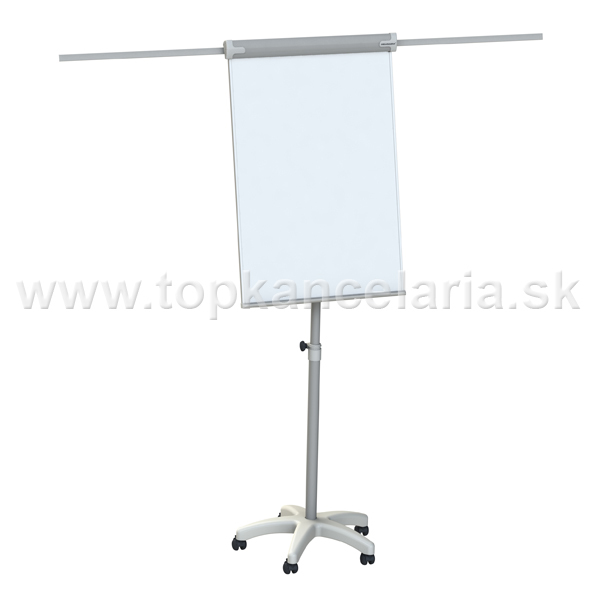 FM15 Mobilná flipchart tabuľa s dvoma ramenami, plocha 105 x 68cm