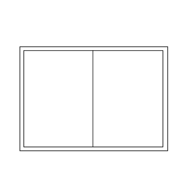 Vitríny pre vnútorné použitie Standard