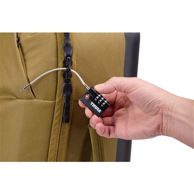 Thule TSA zámok s ocelovým lankom čierny TSAL101