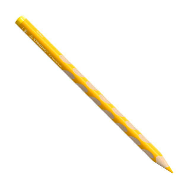 Farebné ceruzky trojhranné pre ľavákov STABILO EASYcolors 12 ks + strúhadlo