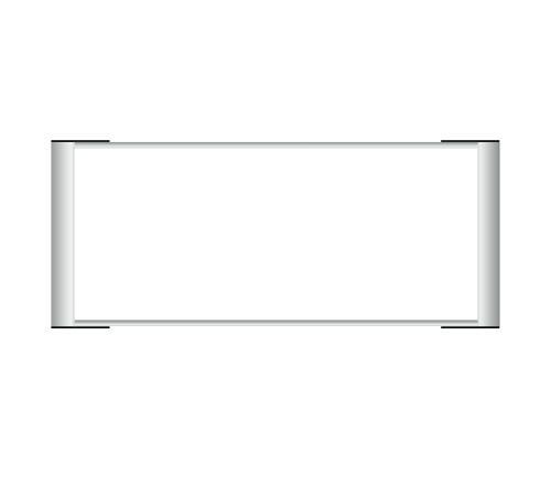 Menovka ku dverám zásuvná Radius/BL