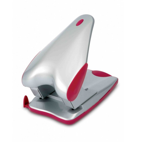 Velkokapacitná dierovačka Eagle P6090 na 60 listov šedá/červená