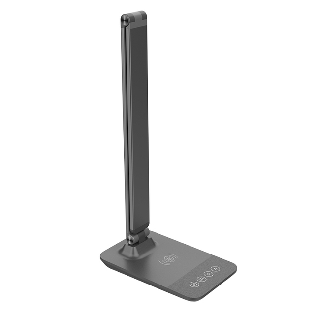 WO55G Led stolová lampa s dotykovým nabíjaním 10W, hliník