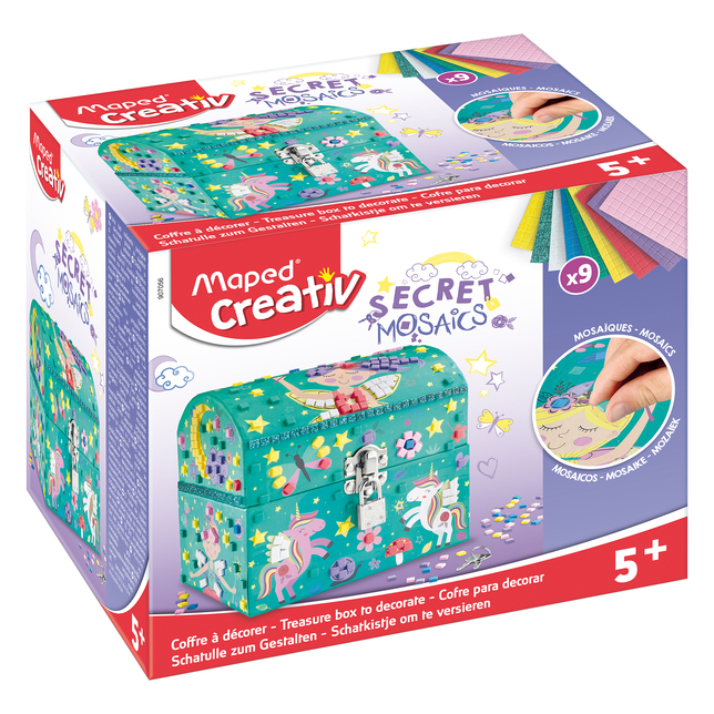 Sada Maped Creativ Secret Mosaics Jewellery box pokladnička