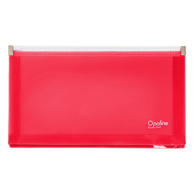 Plastová obálka DL so zipsom Opaline