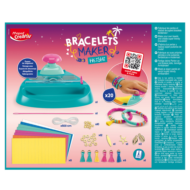 Kreatívna súprava Maped Heishi, Bracelets Maker náramky