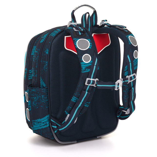 Ľahká školská taška Topgal ENDY s robotom 25075