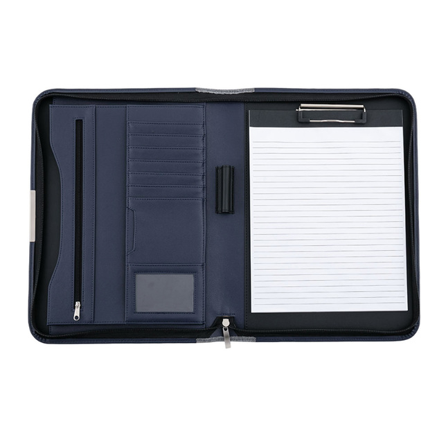 Diplomatka Exklusive BETA A4 šedá-modrá 5-6292