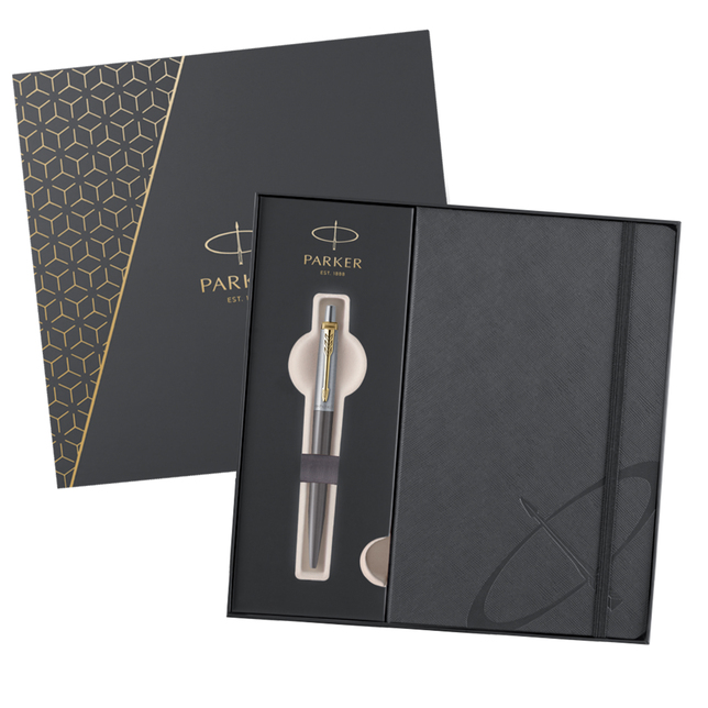 Parker JOTTER XL Core matne šedé pero so zlatým klipom GT BP