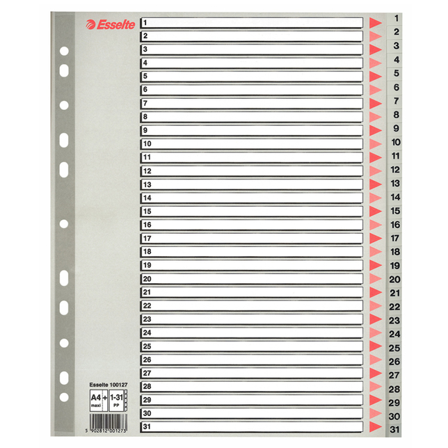 Plastové rozraďovače A4 Maxi