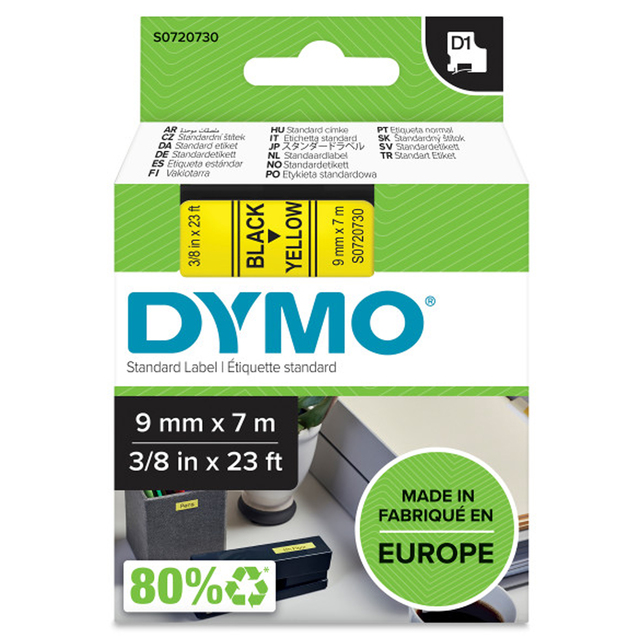 DYMO pásky D1 9mm štandard